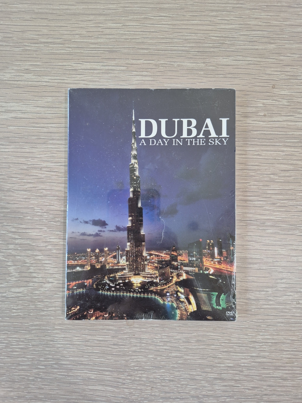 Dubai: A Day in the Sky DVD - Night Skyline Cover